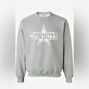 Custom made Dallas Cowboys Crewneck Pullover Unisex